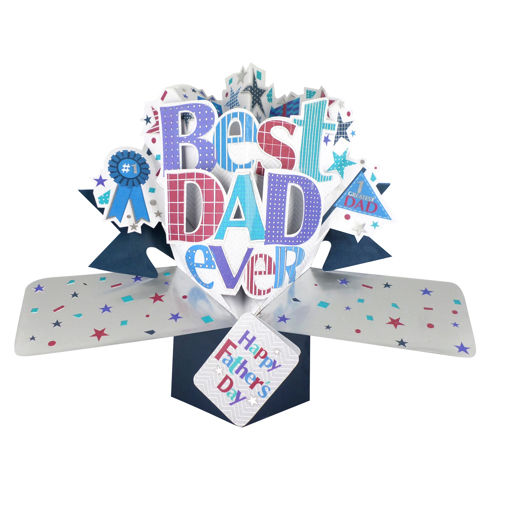 Picture of POP UP CARD BEST DAD